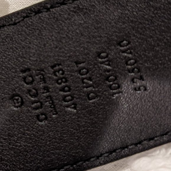 Gucci belt